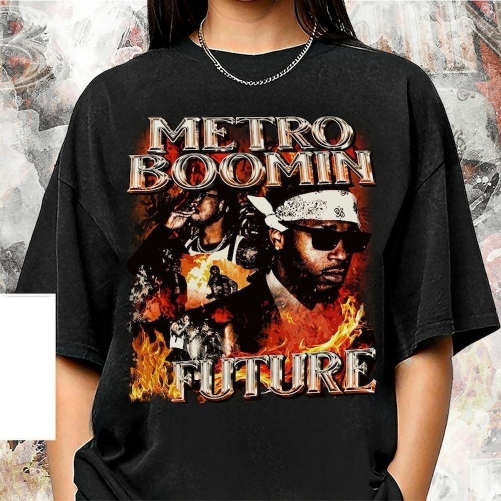 Blvckstyle Retro Metro Boomin Future 90s Shirt Rapper Bootleg